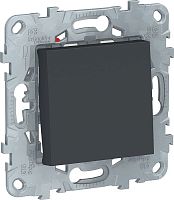 Переключатель без рамки Schneider Electric Unica New 1-кл. проходной антрацит картинка